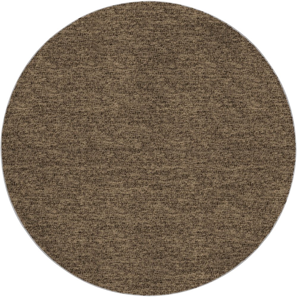 Luxury Washable Voyage VY2 Brown 8' x 8' Rug. Picture 1