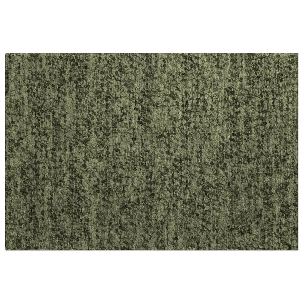 Luxury Washable Voyage VY2 Green 1'8" x 2'6" Rug. Picture 1