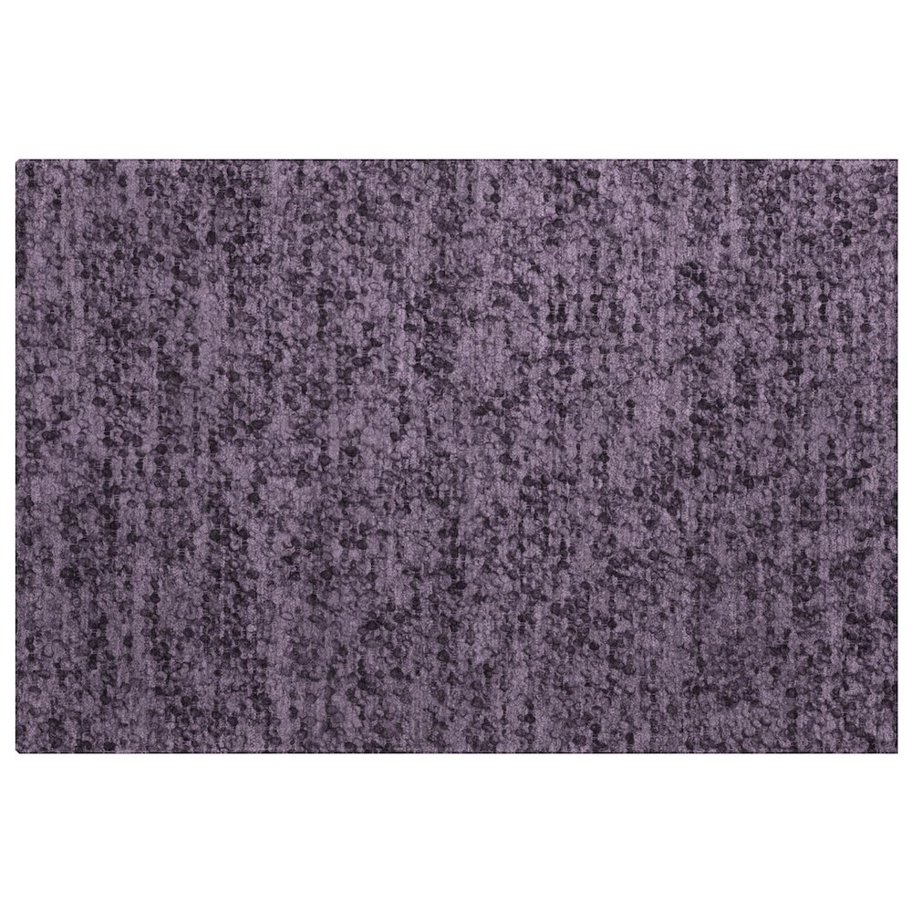 Luxury Washable Voyage VY2 Purple 1'8" x 2'6" Rug. Picture 1