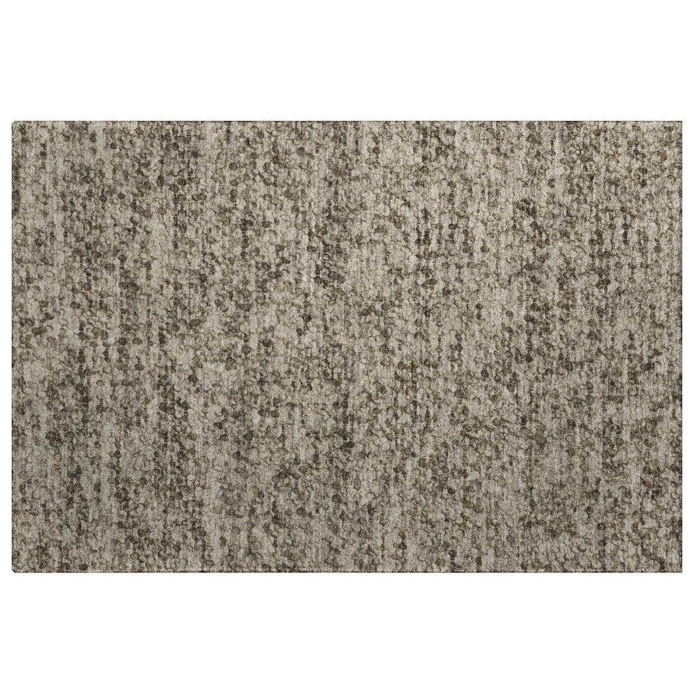 Luxury Washable Voyage VY2 Ivory 1'8" x 2'6" Rug. Picture 1