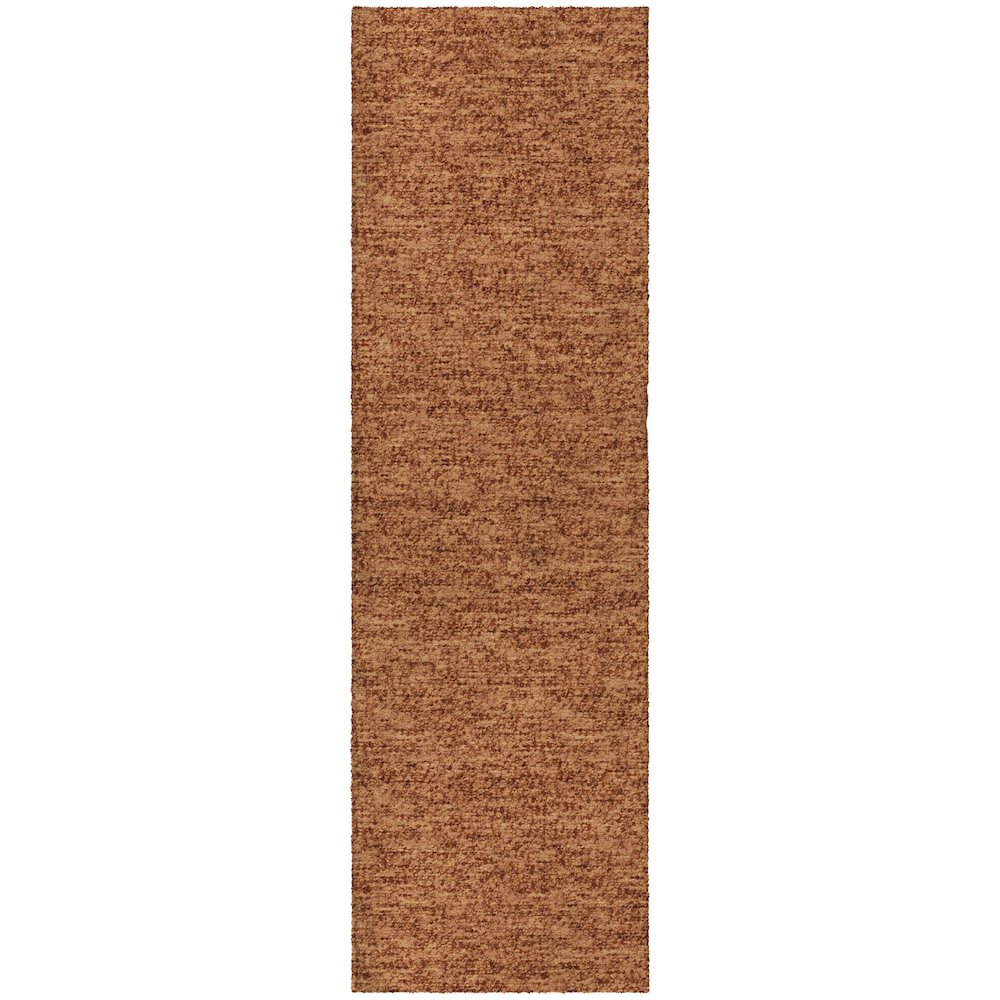 Luxury Washable Voyage VY2 Orange 2'3" x 7'6" Runner Rug. Picture 1