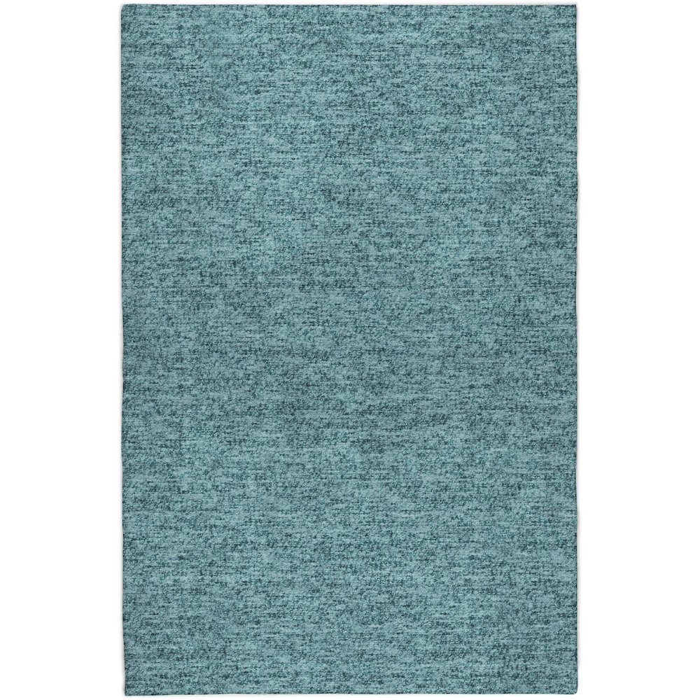 Luxury Washable Voyage VY2 Teal 2'6" x 3'10" Rug. Picture 1