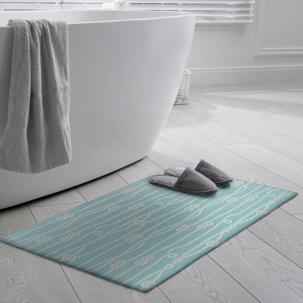 Indoor/Outdoor Harpswell AHP37 Shoreline Washable 1'8" x 2'6" Rug. Picture 2