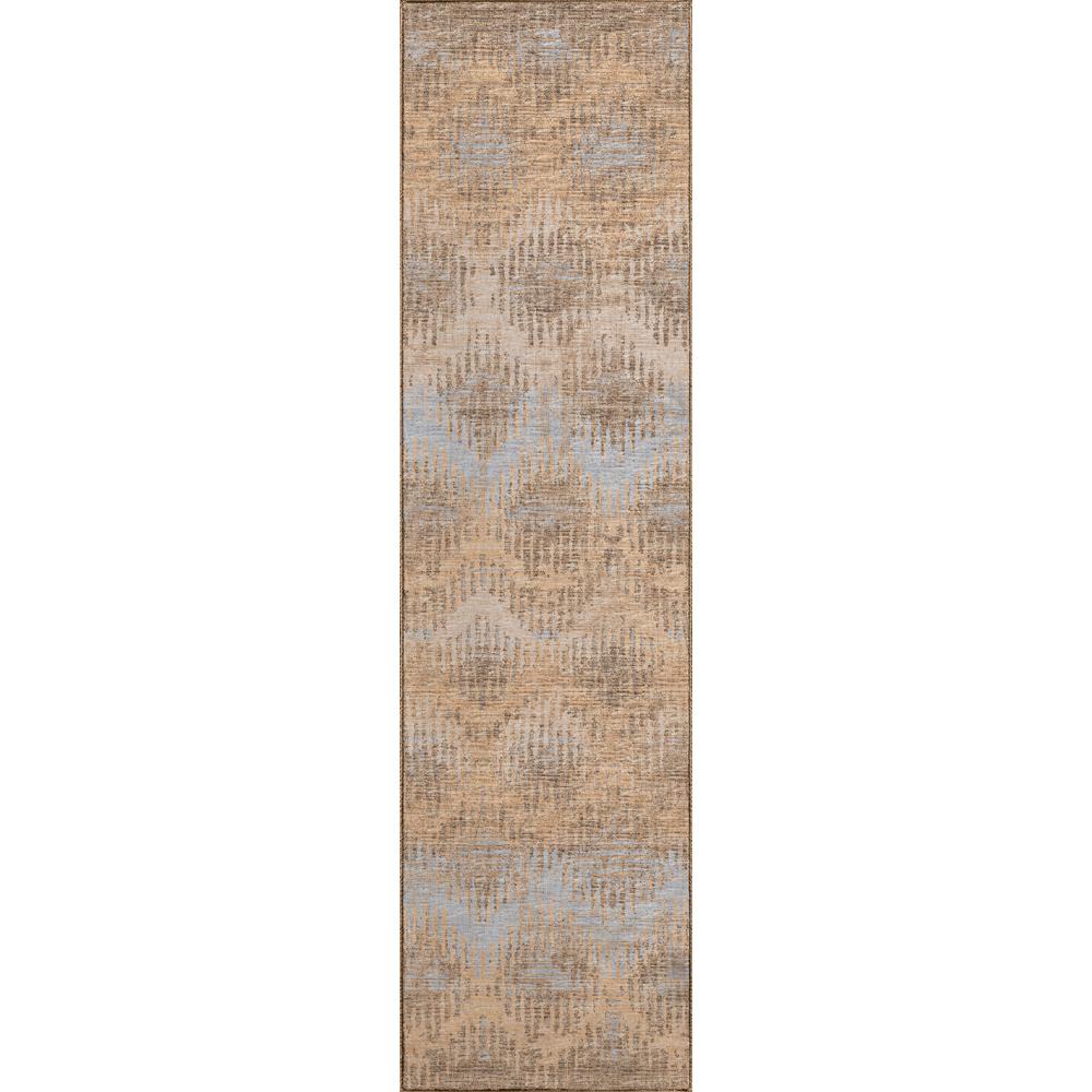 Brisbane BR9 Sandstone 2'3" x 7'6" Runner Rug. Picture 1