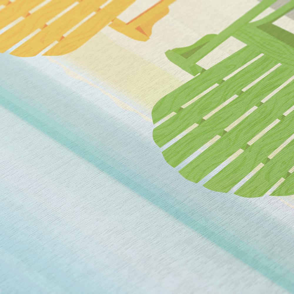 Indoor/Outdoor Harpswell AHP31 Blue Washable 10' x 14' Rug. Picture 7