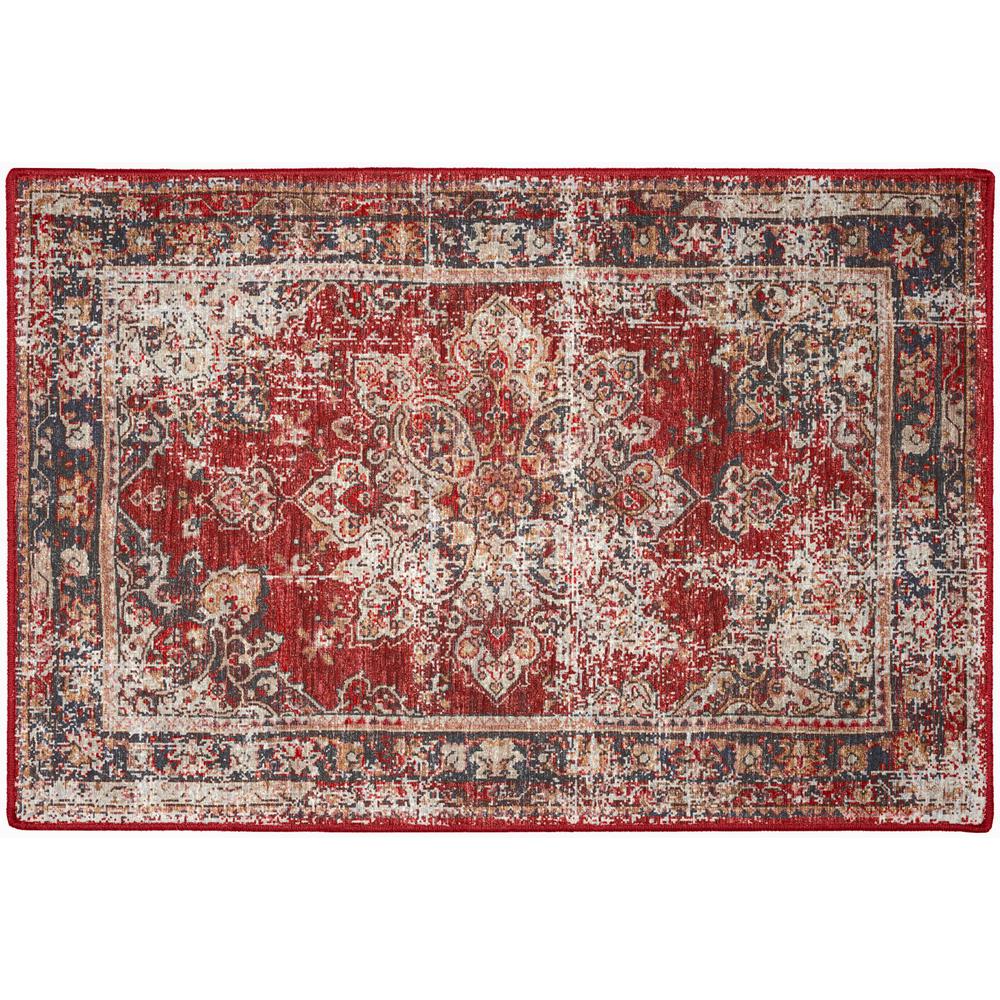 Jericho JC6 Garnet 2' x 3' Rug. Picture 1
