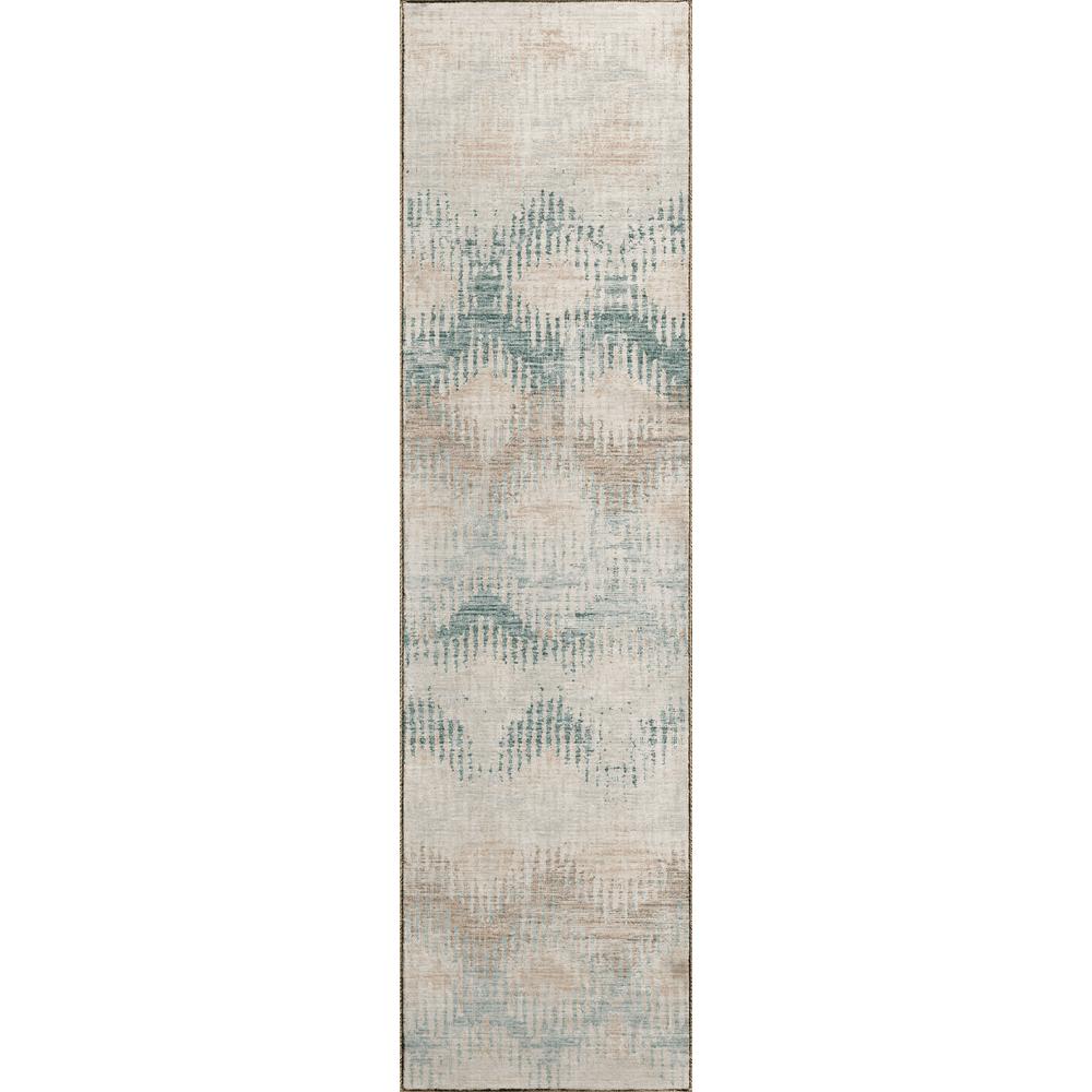 Brisbane BR9 Seascape 2'3" x 7'6" Runner Rug. Picture 1