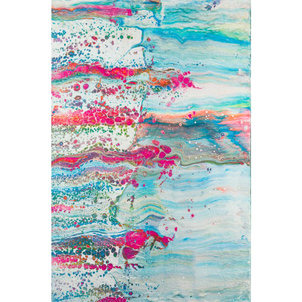Kikiamo KK2 Confetti 1'8" x 2'6" Rug. Picture 1