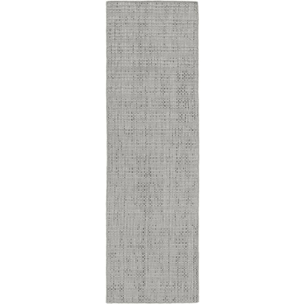 Nepal NL100 Grey 2'3" x 7'6" Runner Rug. Picture 1