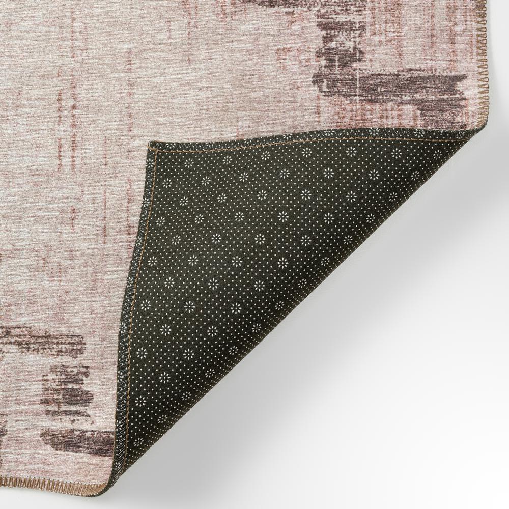 Yuma Mocha Transitional Trellis 1'8" x 2'6" Accent Rug Mocha AYU45. Picture 4