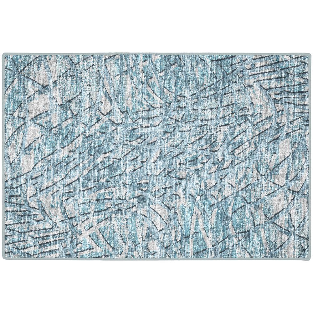 Winslow WL2 Indigo 2' x 3' Rug. Picture 1