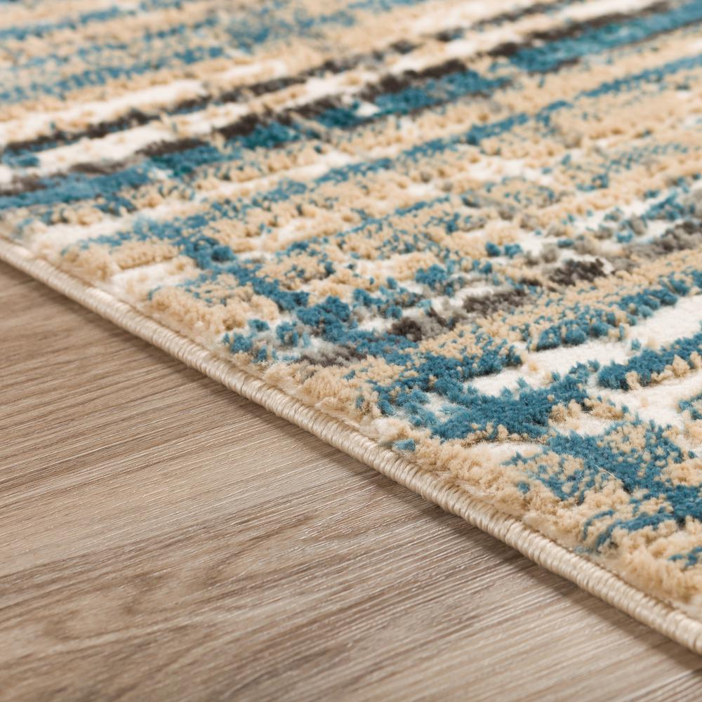 Karma KM8 Blue 1'8" x 2'6" Rug. Picture 10