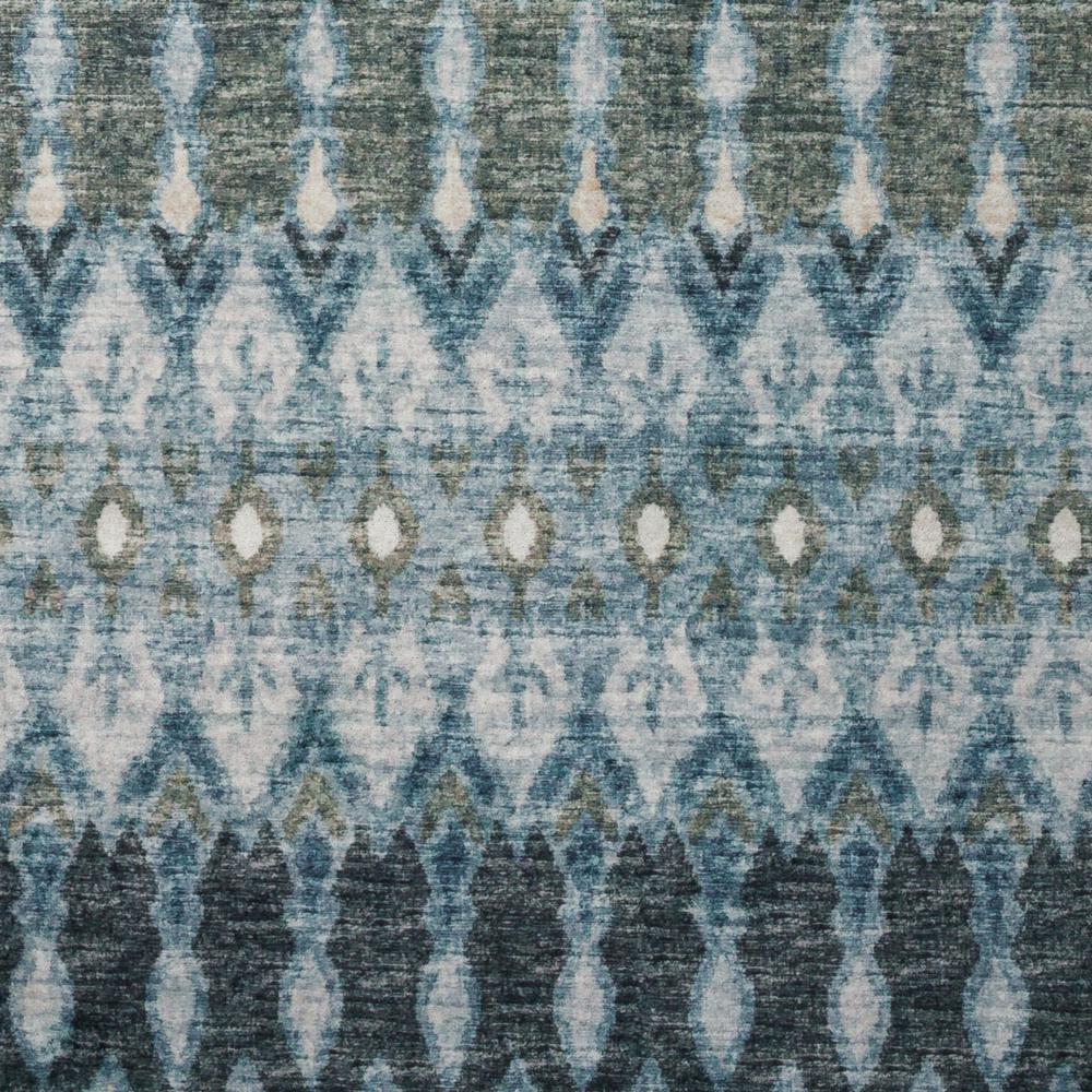 Brisbane BR1 Mineral Blue 1'8" x 2'6" Rug. Picture 3