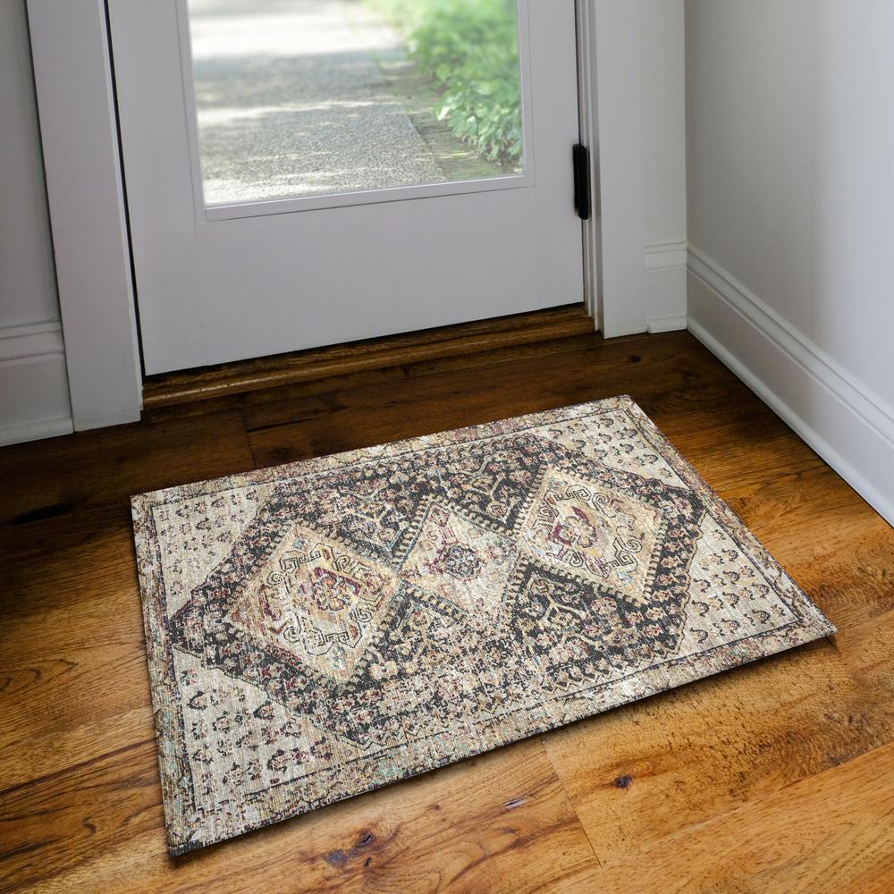 Jericho JC9 Midnight 2' x 3' Rug. Picture 2