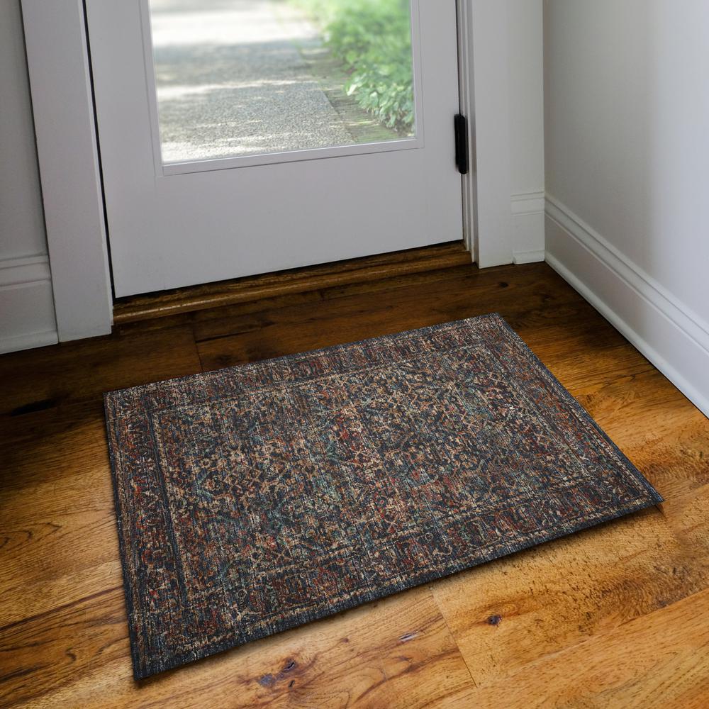 Jericho JC10 Midnight 2' x 3' Rug. Picture 2