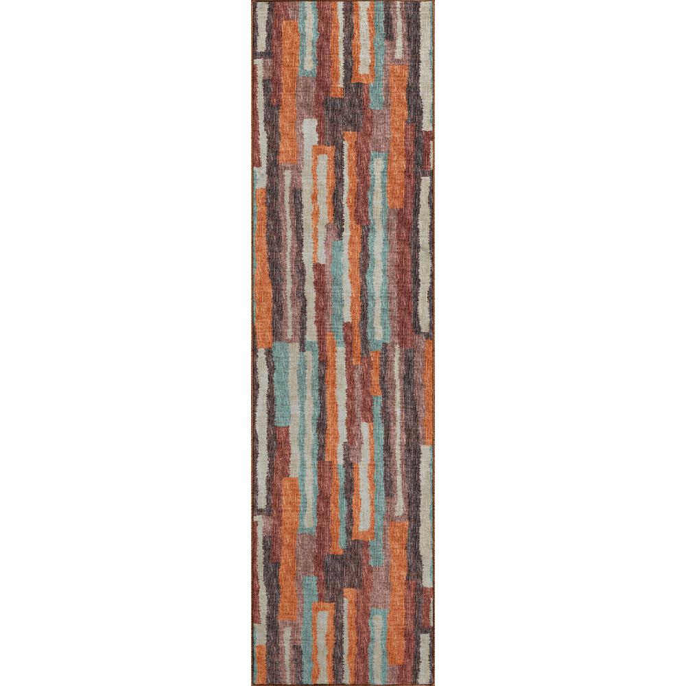 Brisbane BR7 Canyon 2'3" x 7'6" Runner Rug. Picture 1