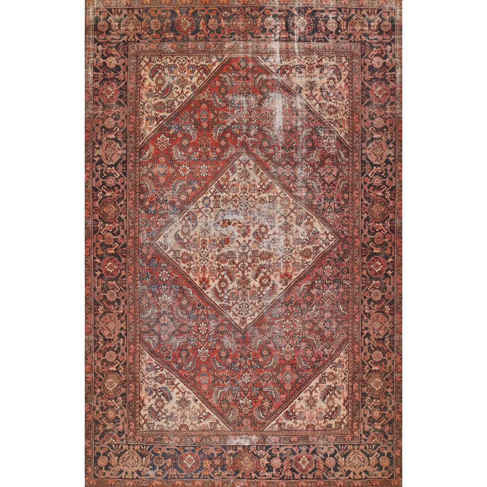 Traditional Rectangle Area Rug, Red, 10' X 14'. Picture 1