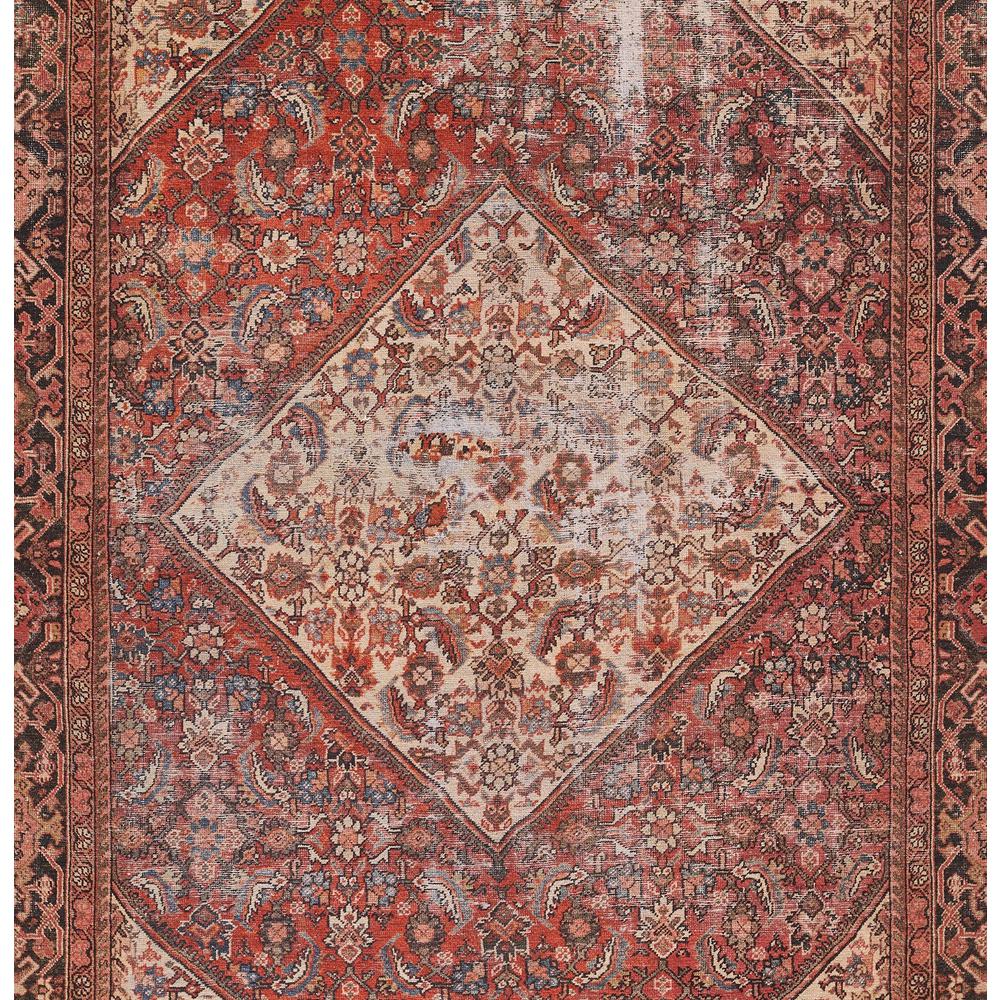 Traditional Rectangle Area Rug, Red, 10' X 14'. Picture 6