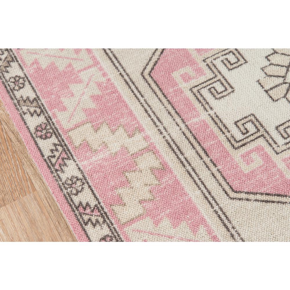 Traditional Runner Area Rug, Pink, 2'3" X 7'6" Runner. Picture 3