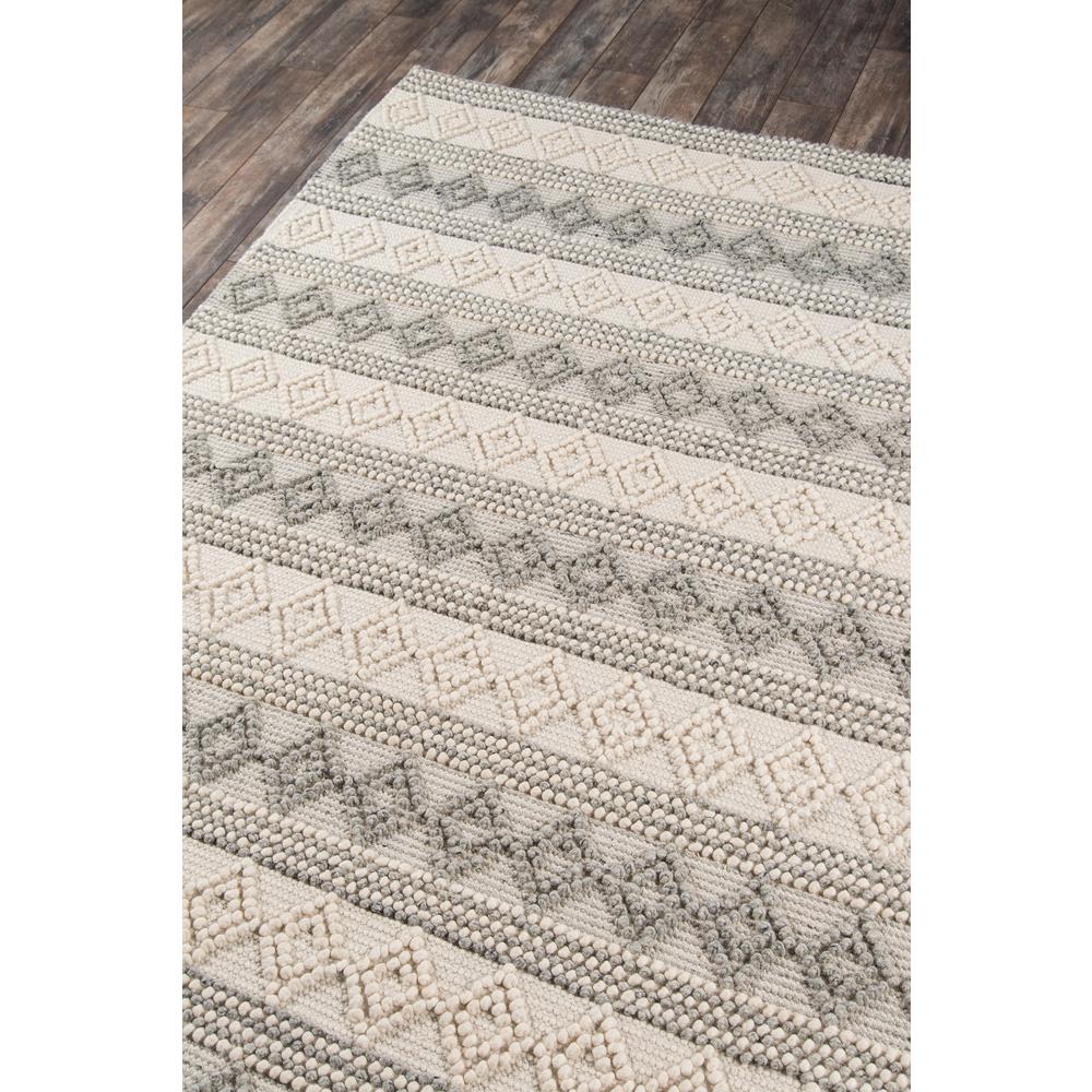 Contemporary Runner Area Rug, Ivory, 2'3" X 8' Runner. Picture 2