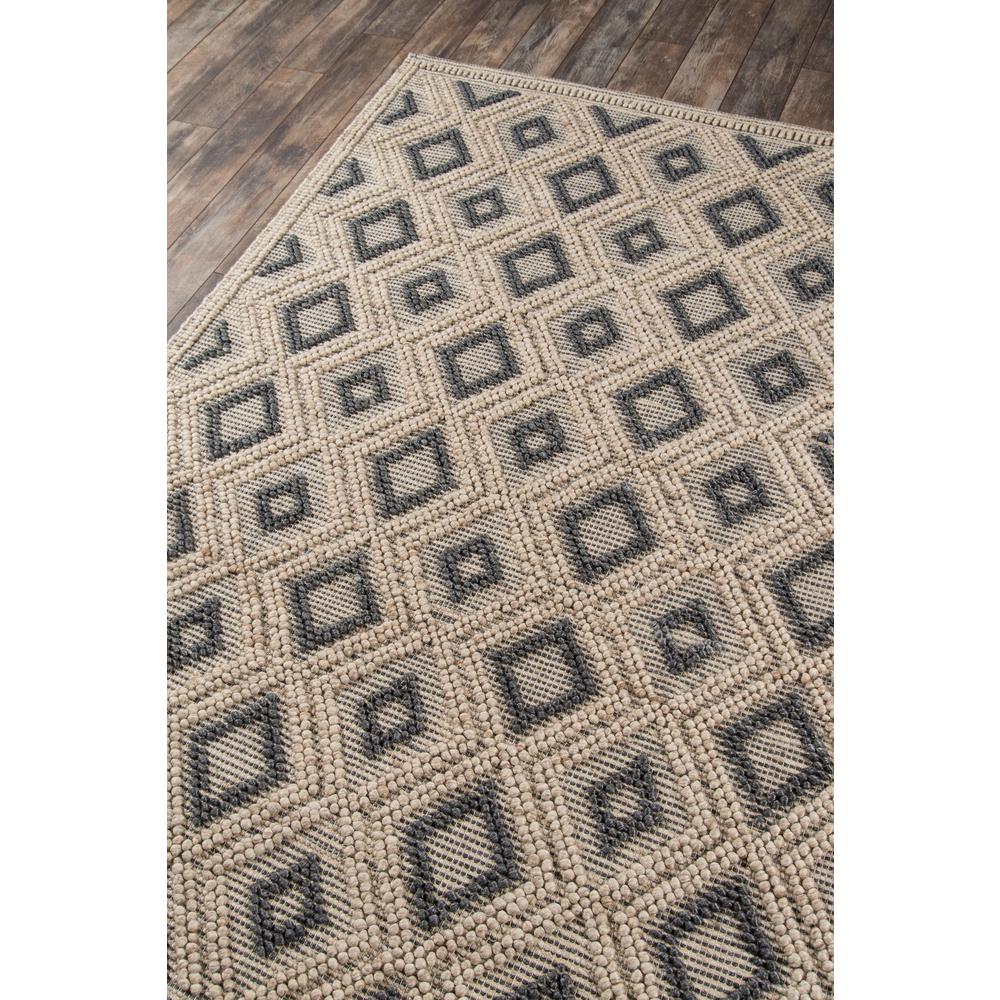 Contemporary Runner Area Rug, Beige, 2'3" X 8' Runner. Picture 2