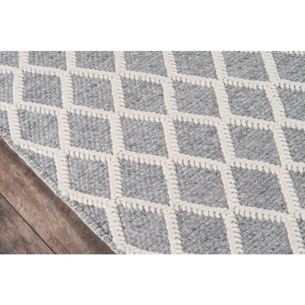 Contemporary Runner Area Rug, Grey, 2'3" X 8' Runner. Picture 3