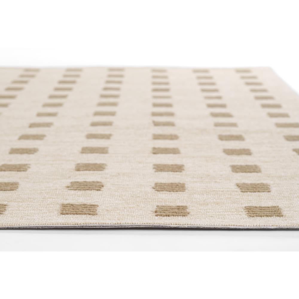Contemporary Runner Area Rug, Beige, 2'3" X 8' Runner. Picture 6