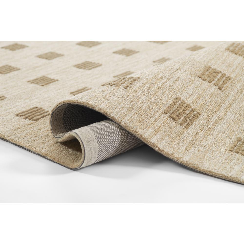 Contemporary Runner Area Rug, Beige, 2'3" X 8' Runner. Picture 8