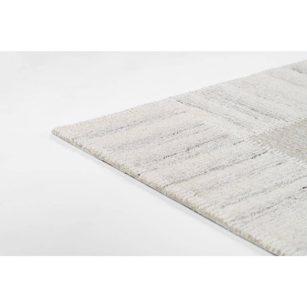 Contemporary Runner Area Rug, Grey, 2'3" X 8' Runner. Picture 5
