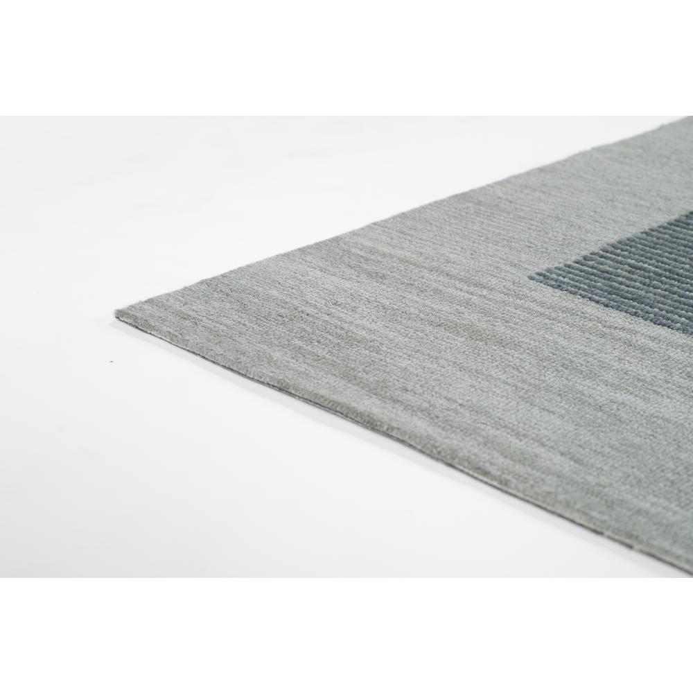 Contemporary Runner Area Rug, Blue, 2'3" X 8' Runner. Picture 5