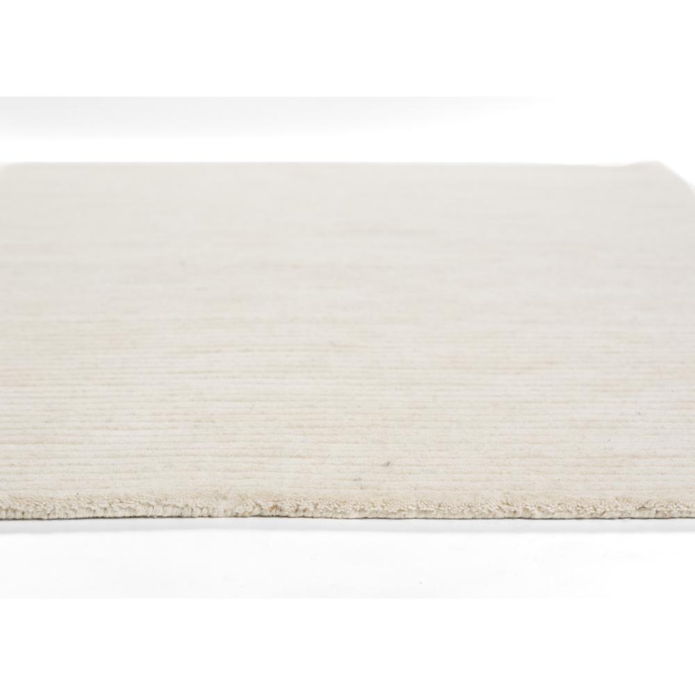 Contemporary Rectangle Area Rug, White, 5' X 8'. Picture 6