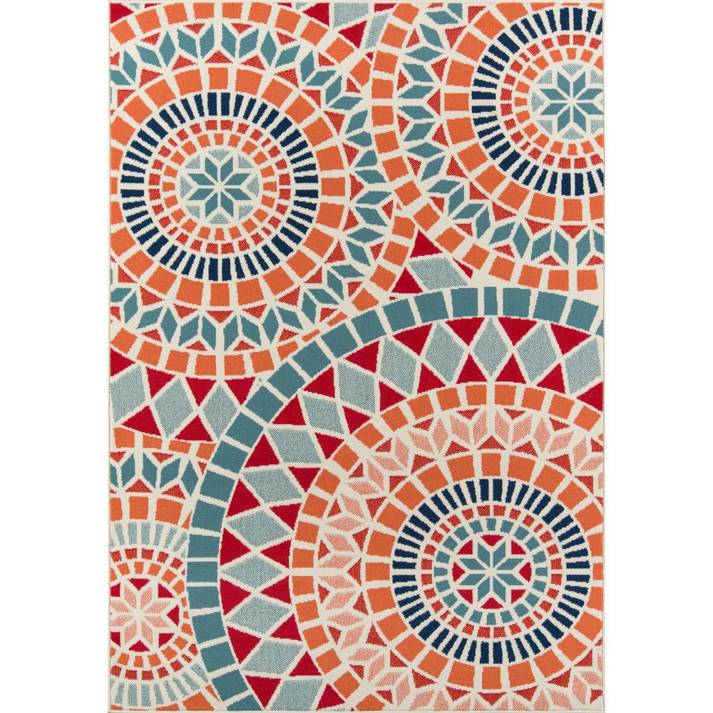 Contemporary Rectangle Area Rug, Multi, 2'3" X 4'6". Picture 1