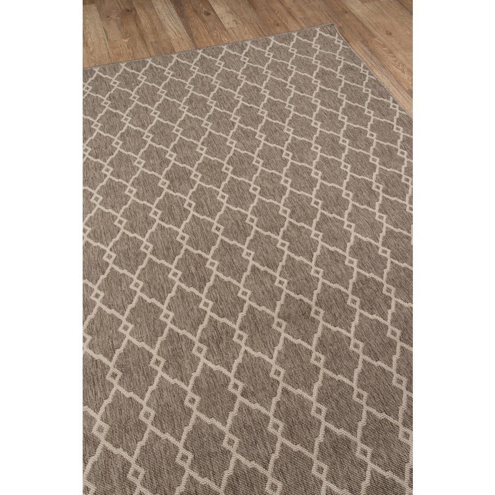 Contemporary Rectangle Area Rug, Taupe, 2'3" X 4'6". Picture 2