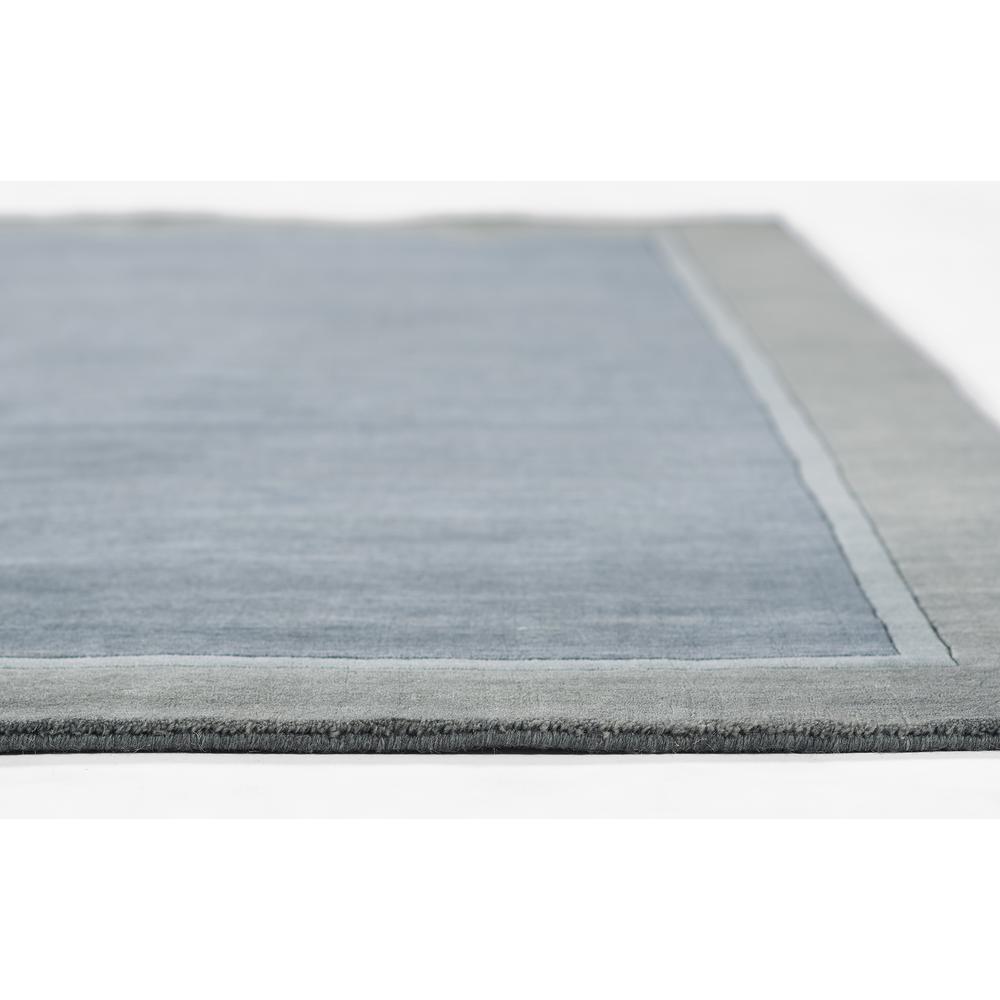 Contemporary Rectangle Area Rug, Blue, 3'6" X 5'6". Picture 3