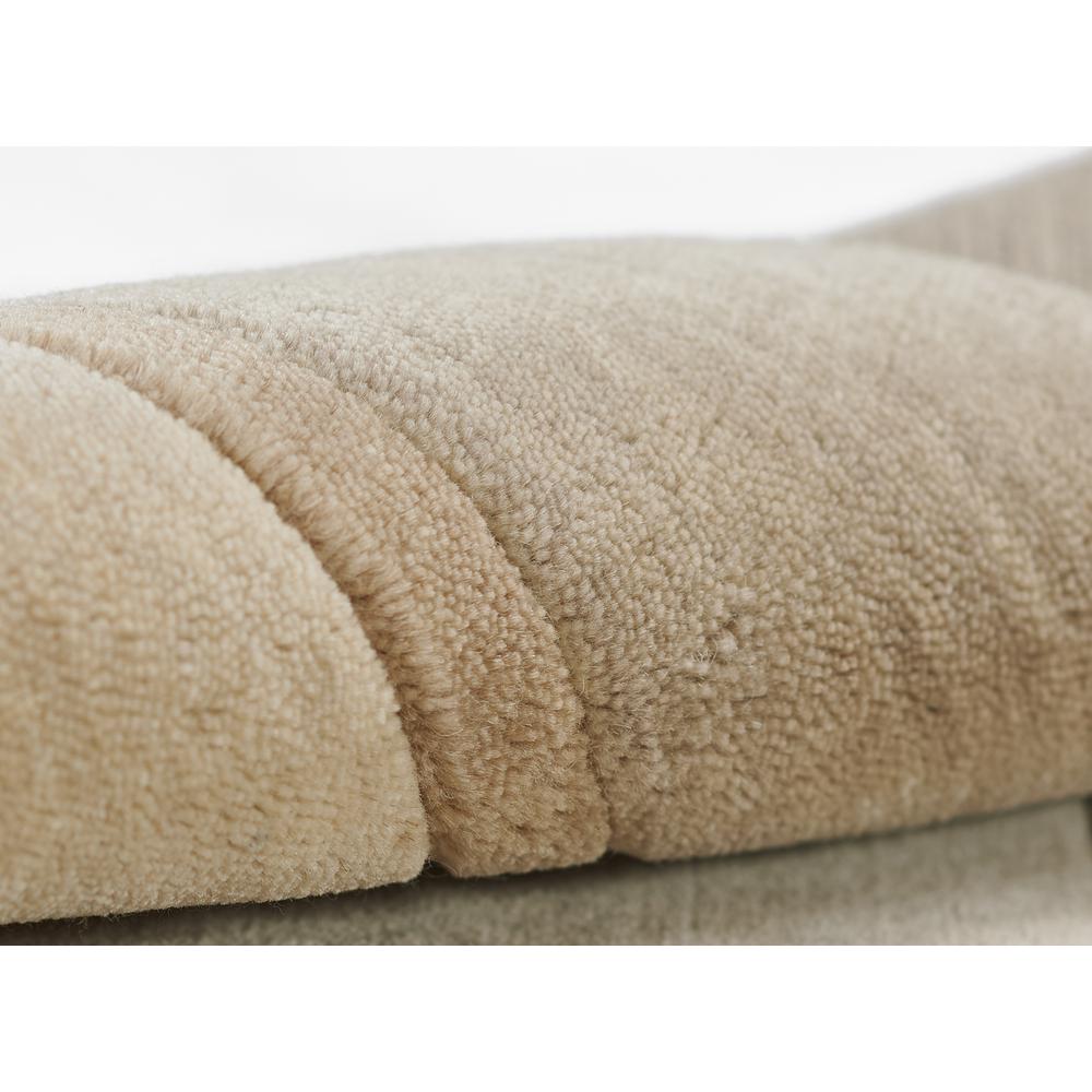 Contemporary Rectangle Area Rug, Taupe, 3'6" X 5'6". Picture 4