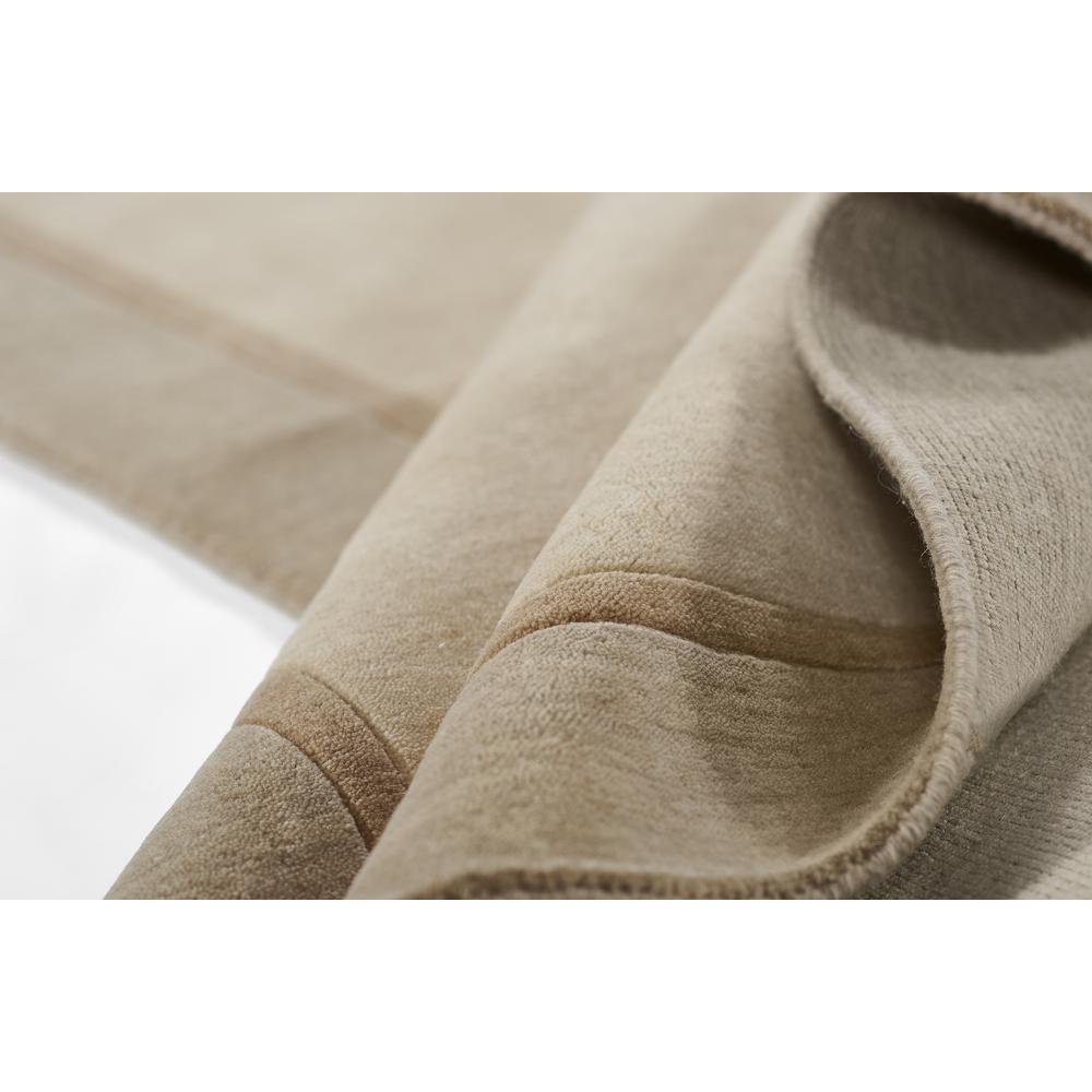 Contemporary Rectangle Area Rug, Taupe, 3'6" X 5'6". Picture 6