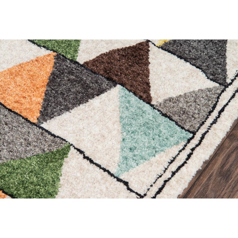 Modern Rectangle Area Rug, Multi, 3'6" X 5'6". Picture 3