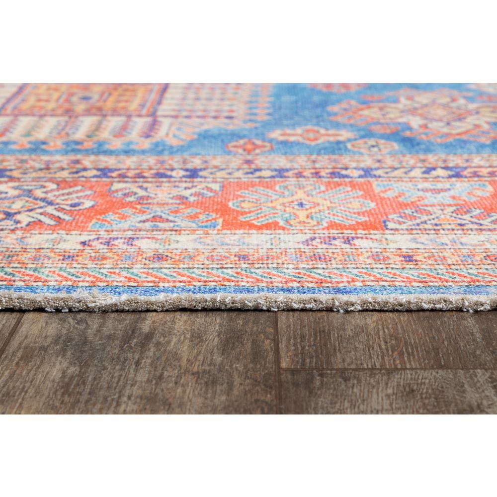 Traditional Runner Area Rug, Blue, 2'3" X 7'6" Runner. Picture 3