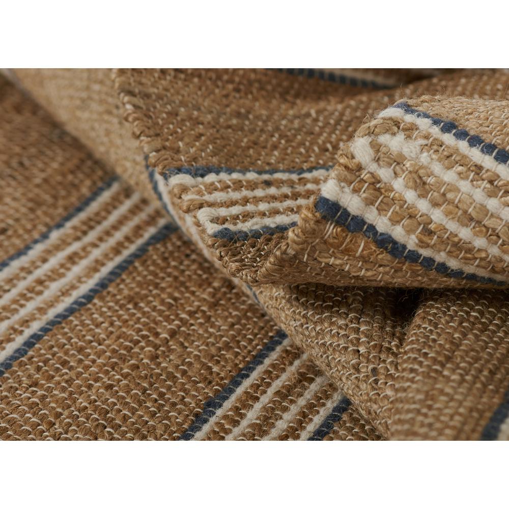 Contemporary Runner Area Rug, Blue, 2'3" X 8' Runner. Picture 10