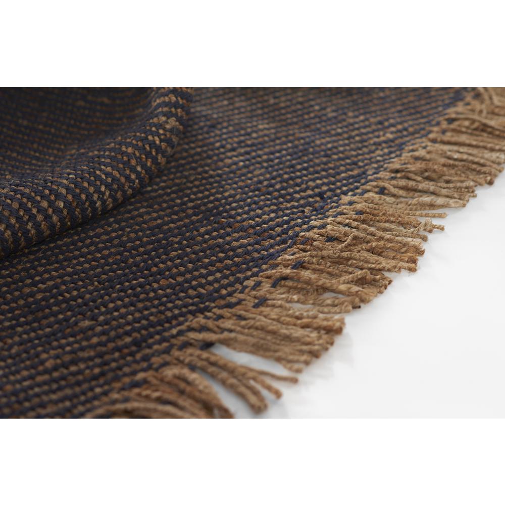 Contemporary Rectangle Area Rug, Blue, 3' X 5'. Picture 9