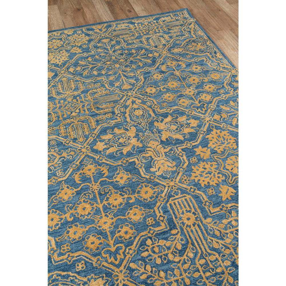 Traditional Runner Area Rug, Blue, 2'3" X 8' Runner. Picture 2