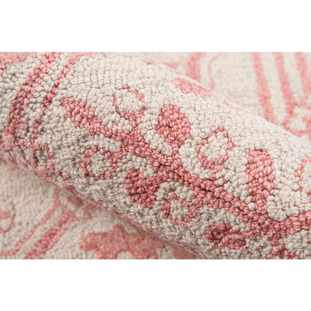 Traditional Runner Area Rug, Pink, 2'3" X 8' Runner. Picture 4