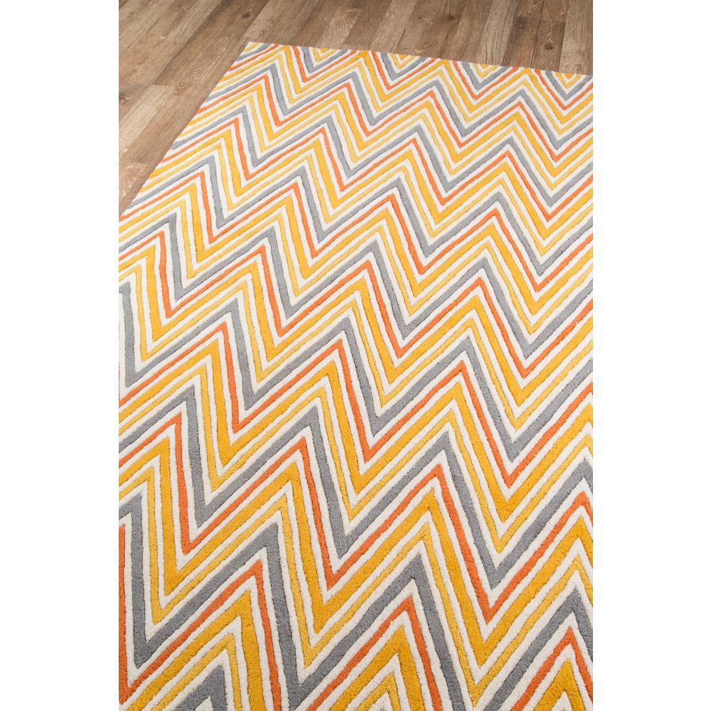 Contemporary Rectangle Area Rug, Red, 3'6" X 5'6". Picture 2