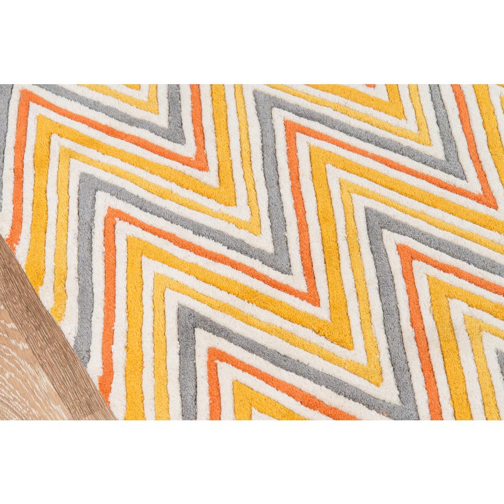 Contemporary Rectangle Area Rug, Red, 3'6" X 5'6". Picture 3