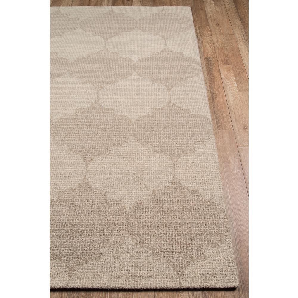 Contemporary Rectangle Area Rug, Beige, 3'6" X 5'6". Picture 2