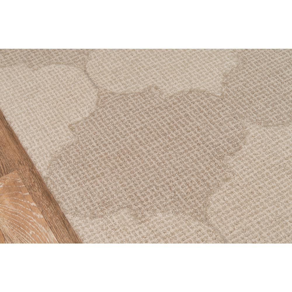 Contemporary Rectangle Area Rug, Beige, 3'6" X 5'6". Picture 3