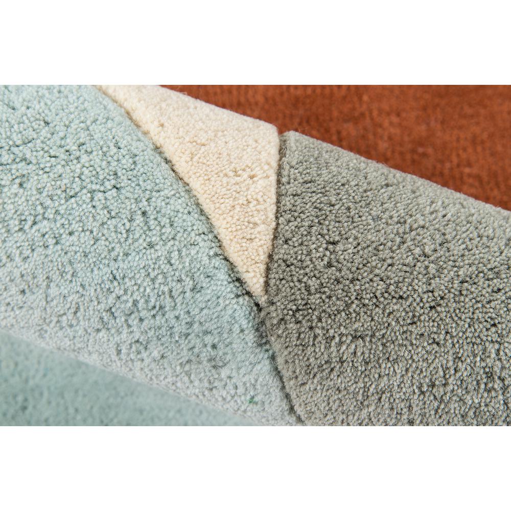 Modern Rectangle Area Rug, Multi, 3'6" X 5'6". Picture 4