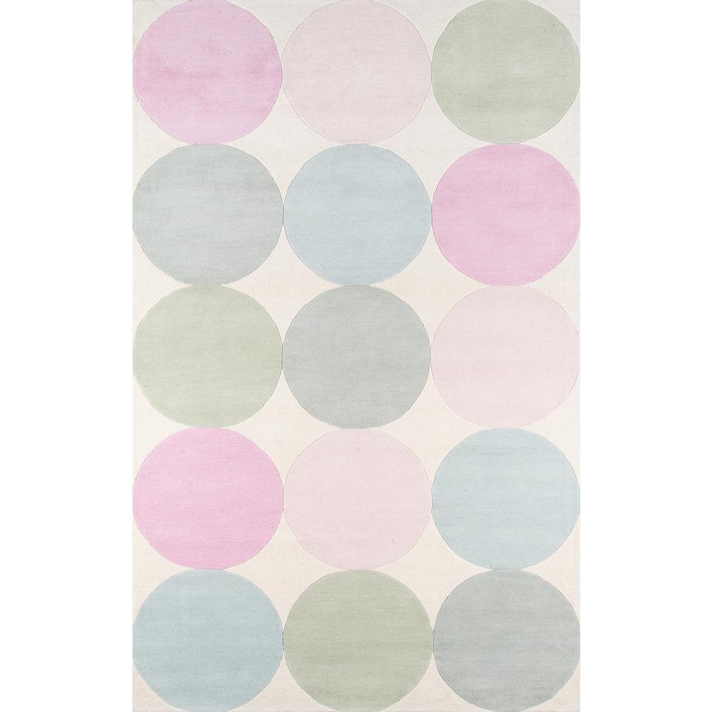 Modern Rectangle Area Rug, Multi, 3'6" X 5'6". Picture 1