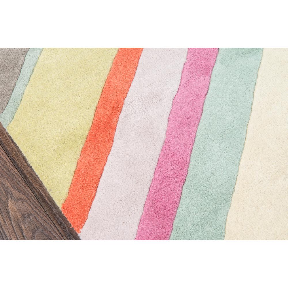 Contemporary Rectangle Area Rug, Grey, 3'6" X 5'6". Picture 3
