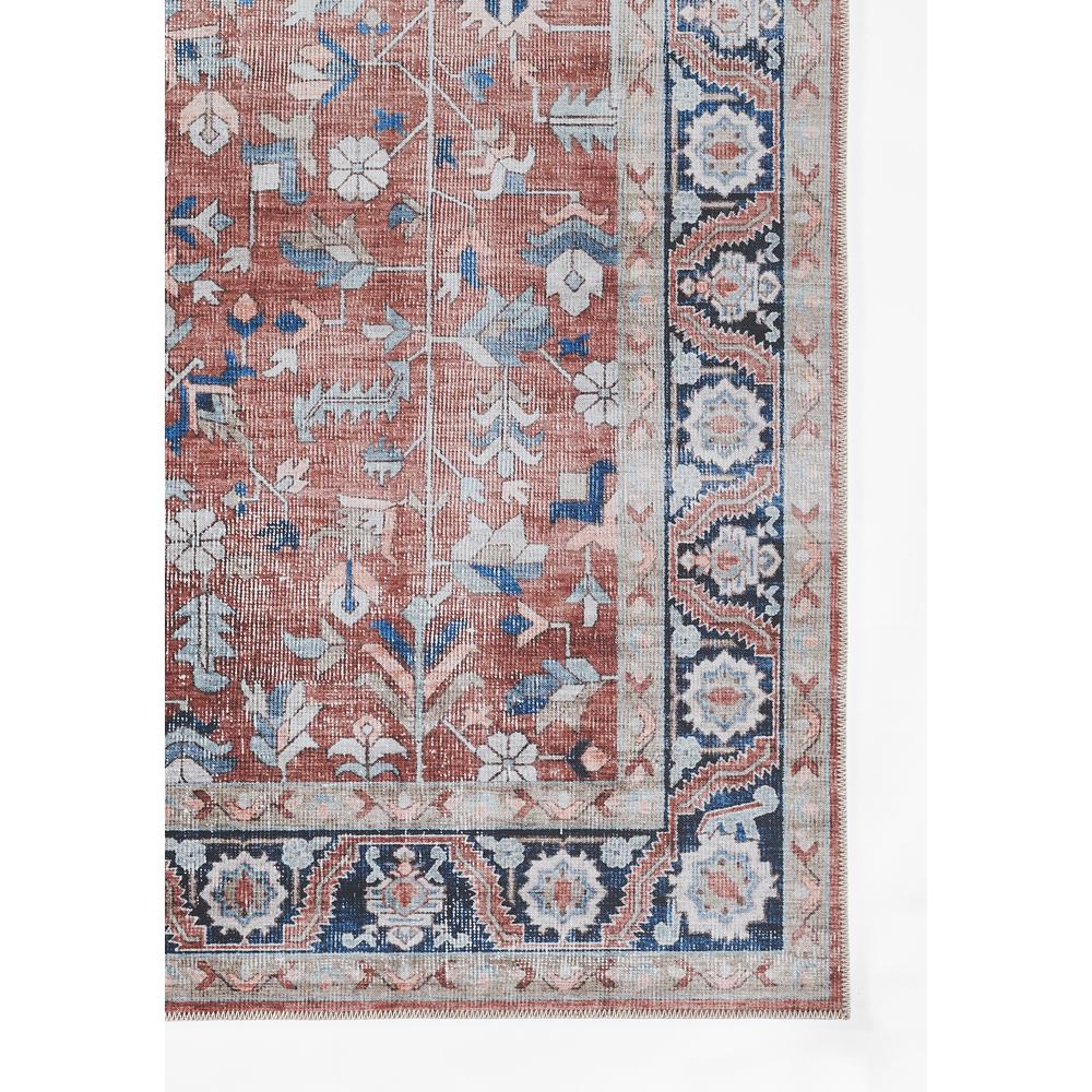 Transitional Rectangle Area Rug, Rust, 2' X 3'. Picture 2